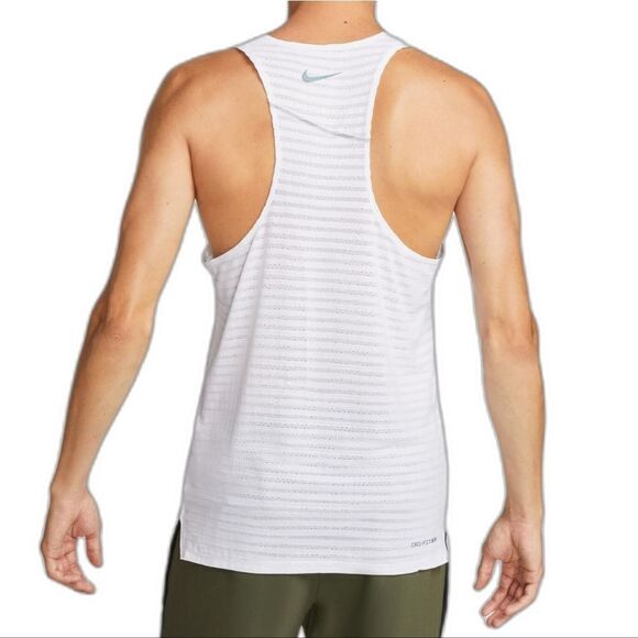 Nike Dri-Fit ADV Running Division Pinnacle Tank Racer Back XL White DQ4774-100 - Picture 13 of 16